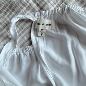 Cloth & Stone Classic White Blouse